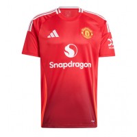 Fotbalové Dres Manchester United Alejandro Garnacho #17 Domácí 2024-25 Krátký Rukáv